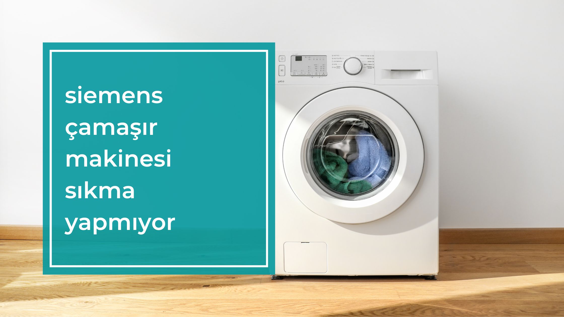 Siemens Çamaşır Makinesi Sıkma Yapmıyor