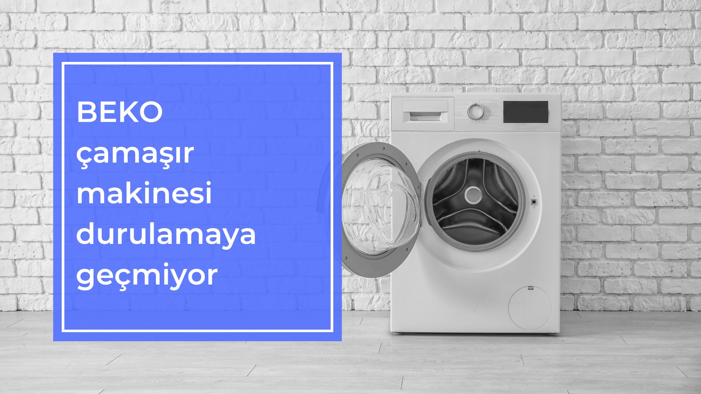 Beko Çamaşır Makinesi Durulamaya Geçmiyor