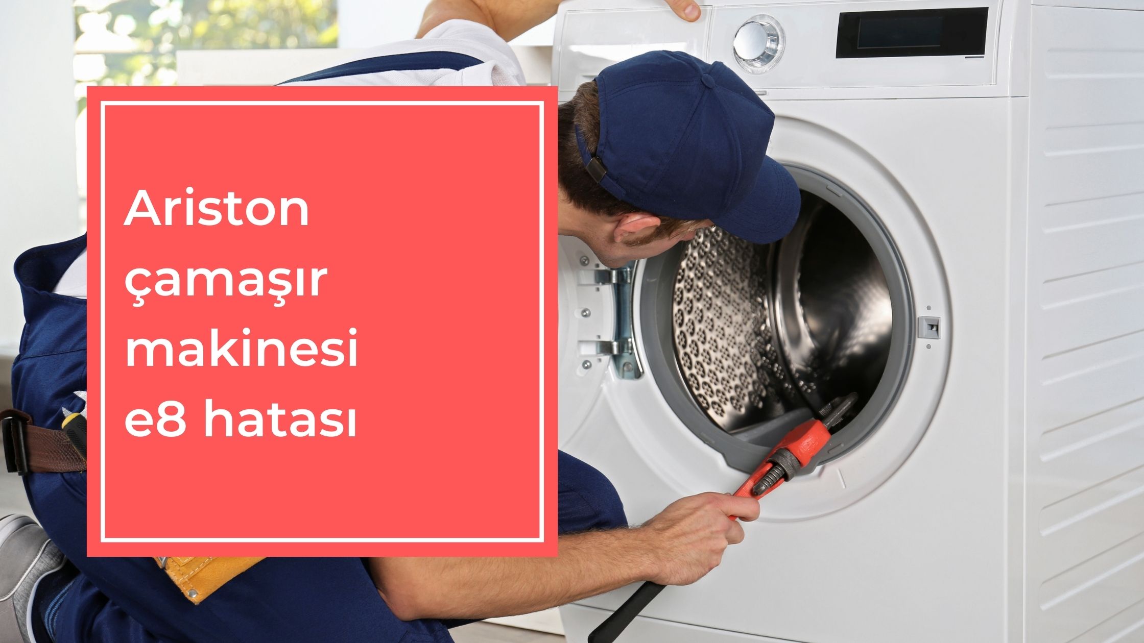 Ariston Çamaşır Makinesi E8 Hatası