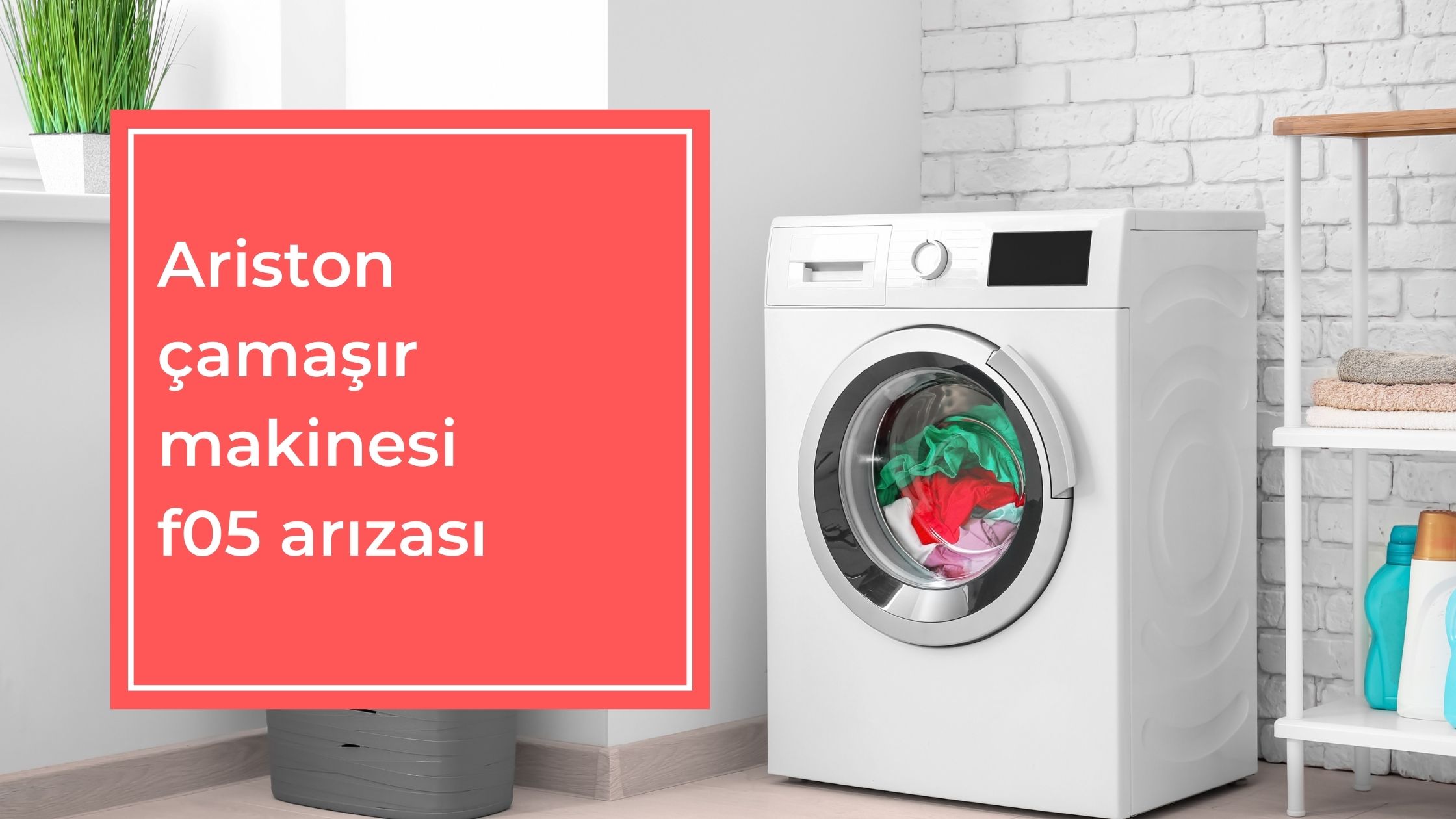 Ariston Çamaşır Makinesi F05 Arızası