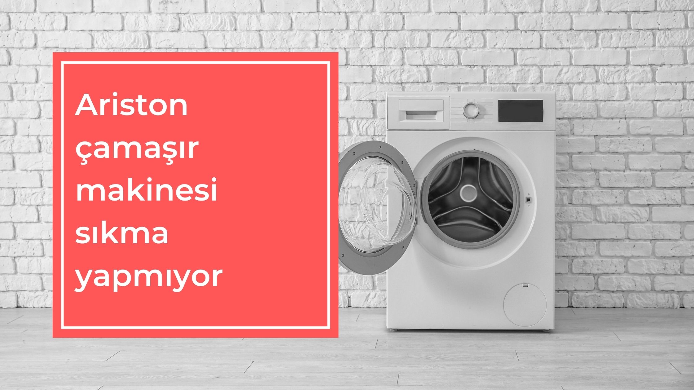 Ariston Çamaşır Makinesi Sıkma Yapmıyor