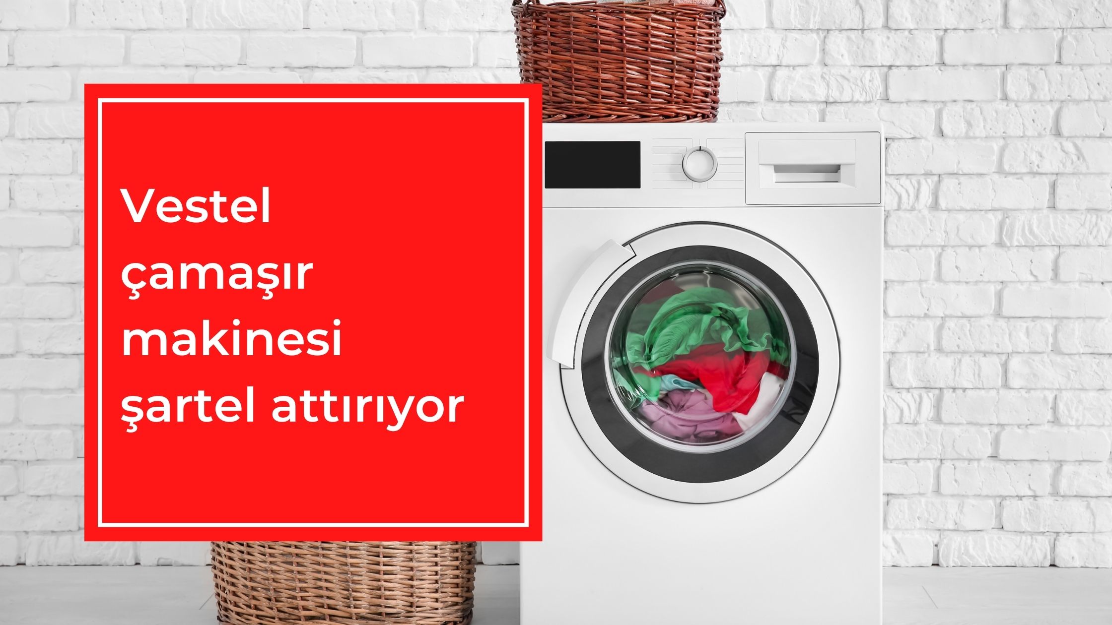 Vestel Çamaşır Makinesi Şalter Attırıyor