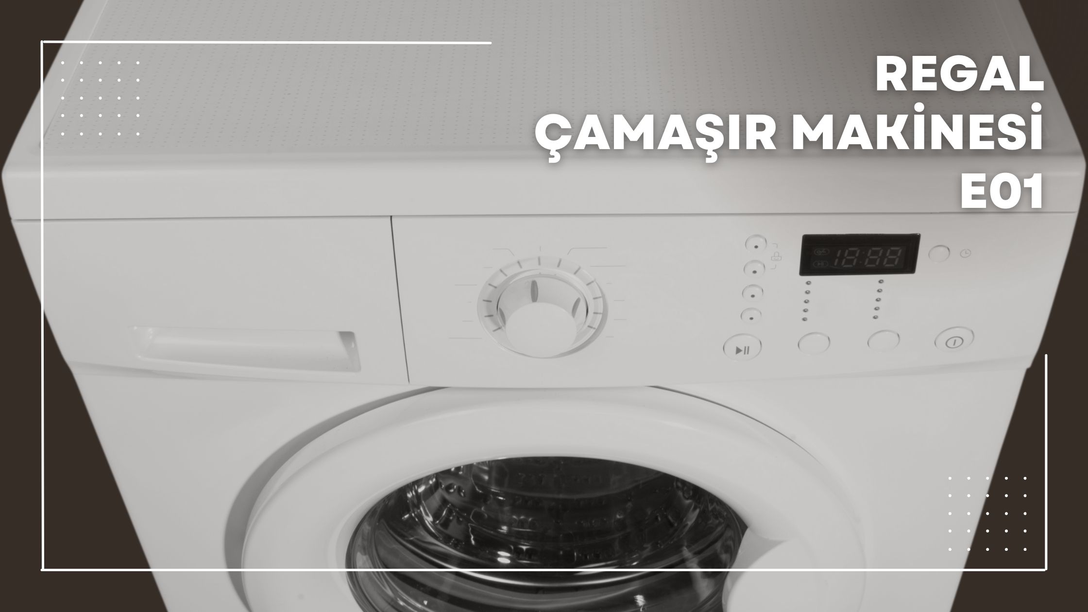 Regal Çamaşır Makinesi E01