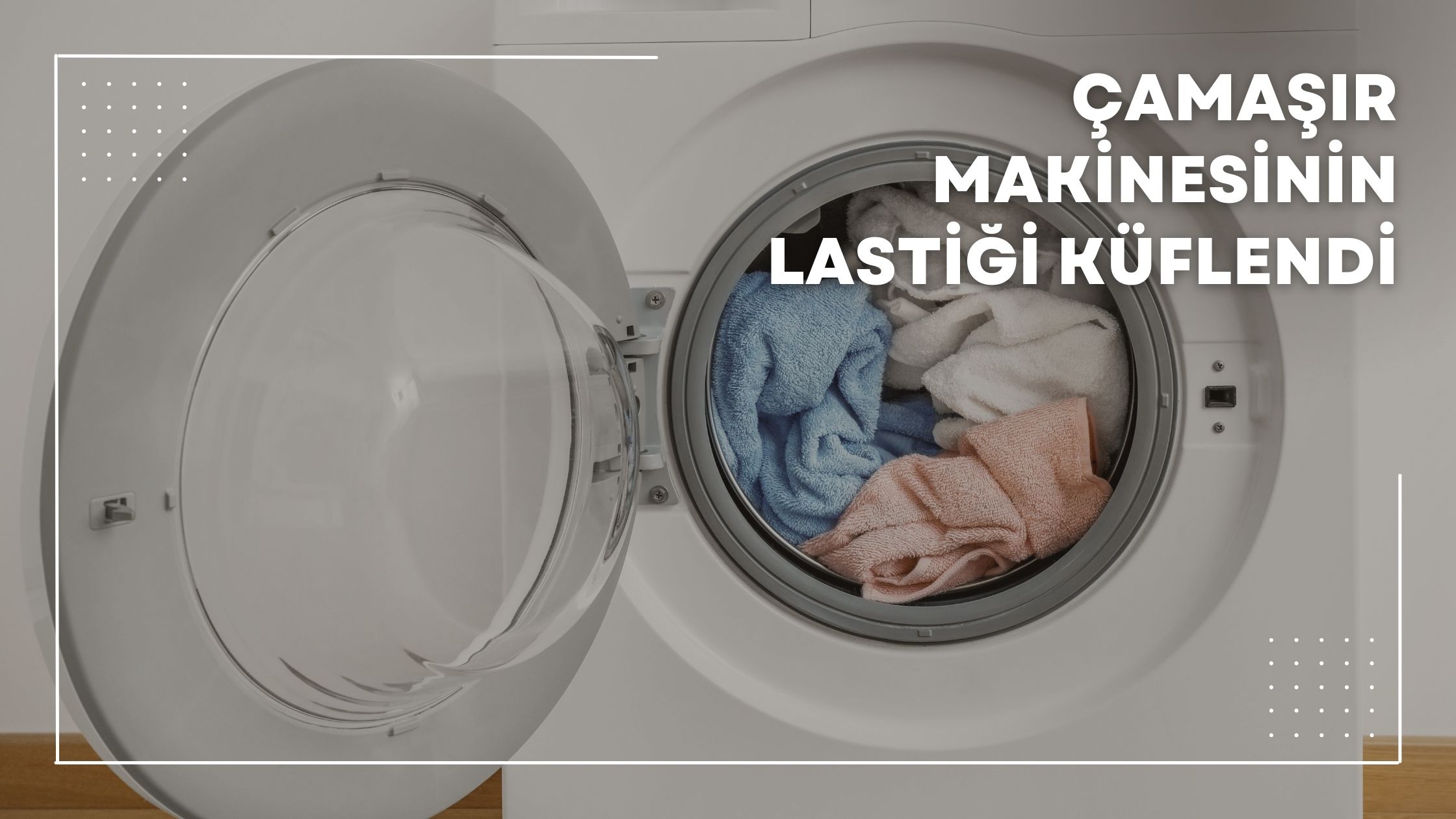 Çamaşır Makinesinin Lastiği Küflendi